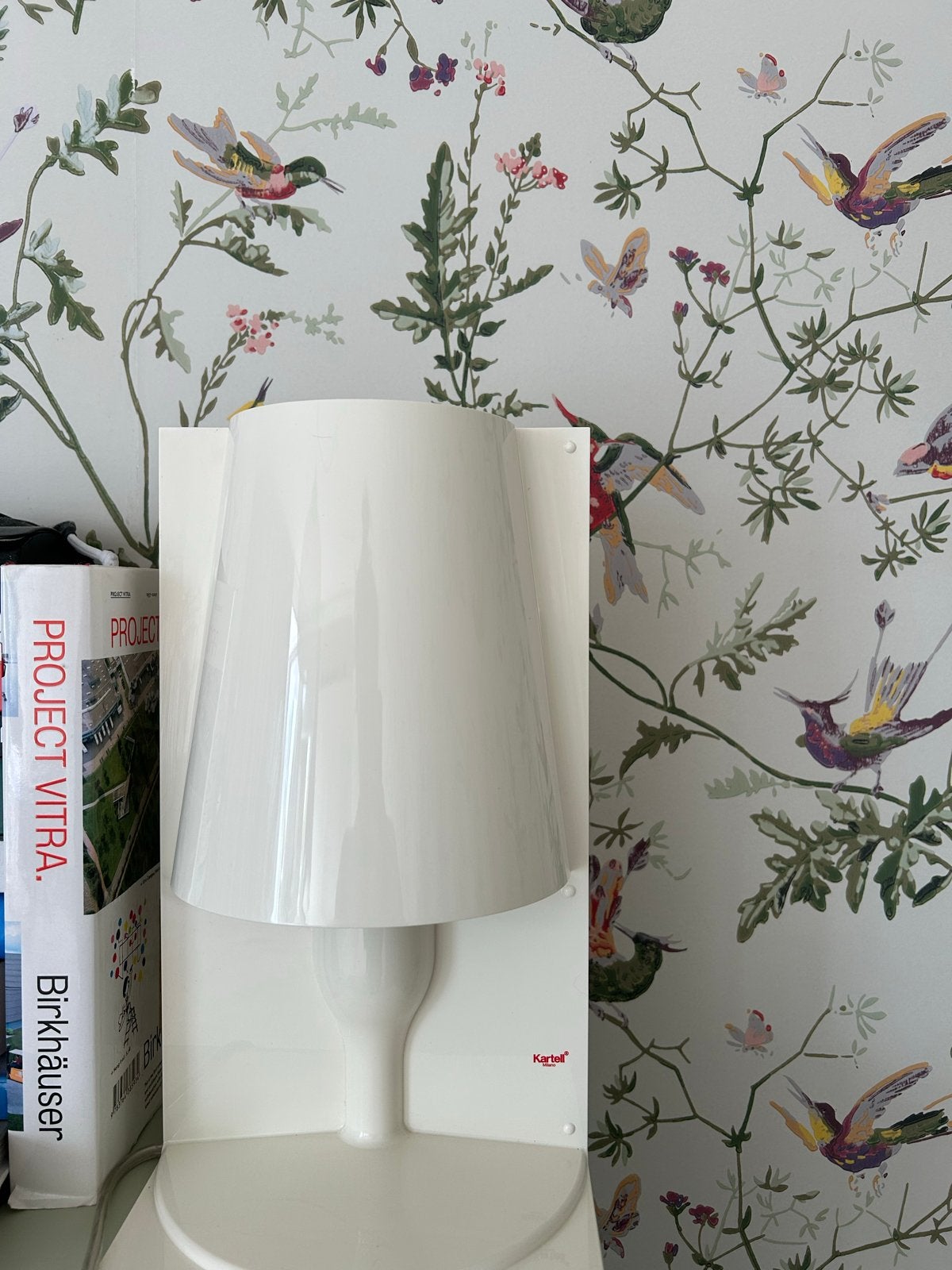 Kartell Take Tafellamp, wit 2 stuks, Gebruikt, Wit, Ophalen of Verzenden, Sfeerlamp