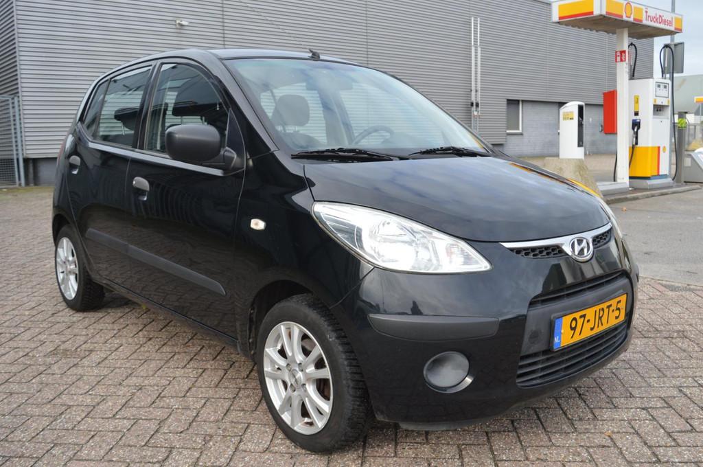 Hyundai I10 1.1 Active bj09 leuke 5 deurs auto NAP, Voorwielaandrijving, Stof, Gebruikt, 4 cilinders