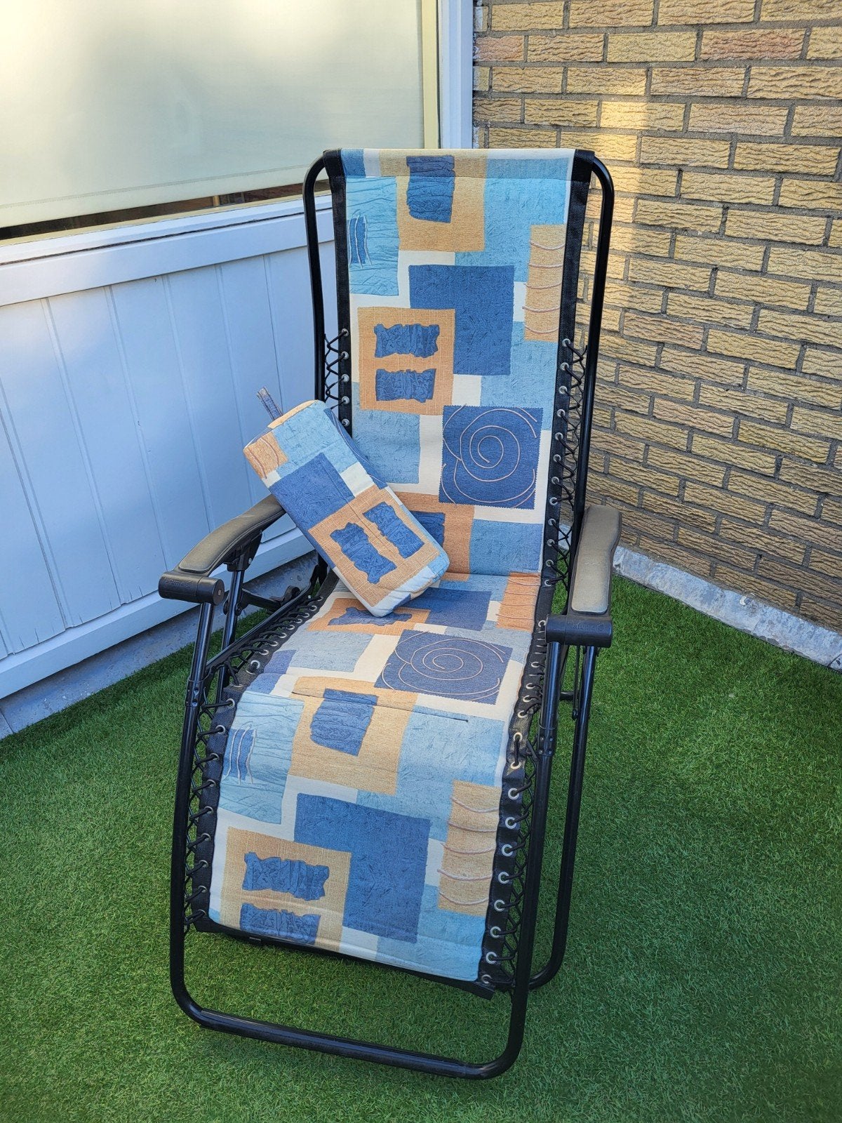 Lafuma relaxstoel - Comfortabel en verstelbaar, Tuin en Terras, Tuinstoelen, Ophalen, Gebruikt, Metaal, Verstelbaar