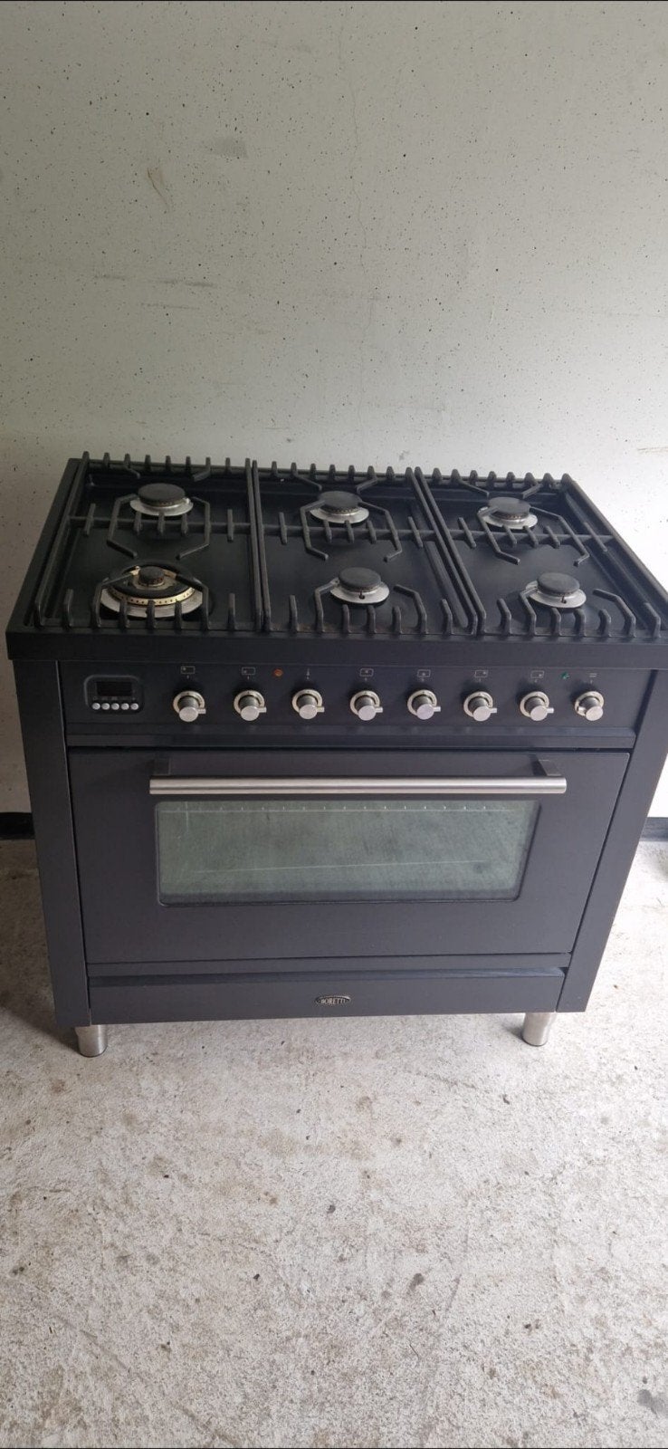 Boretti gasfornuis, Witgoed en Apparatuur, Fornuizen, 60 cm of meer, Ophalen of Verzenden, Zo goed als nieuw, Gas