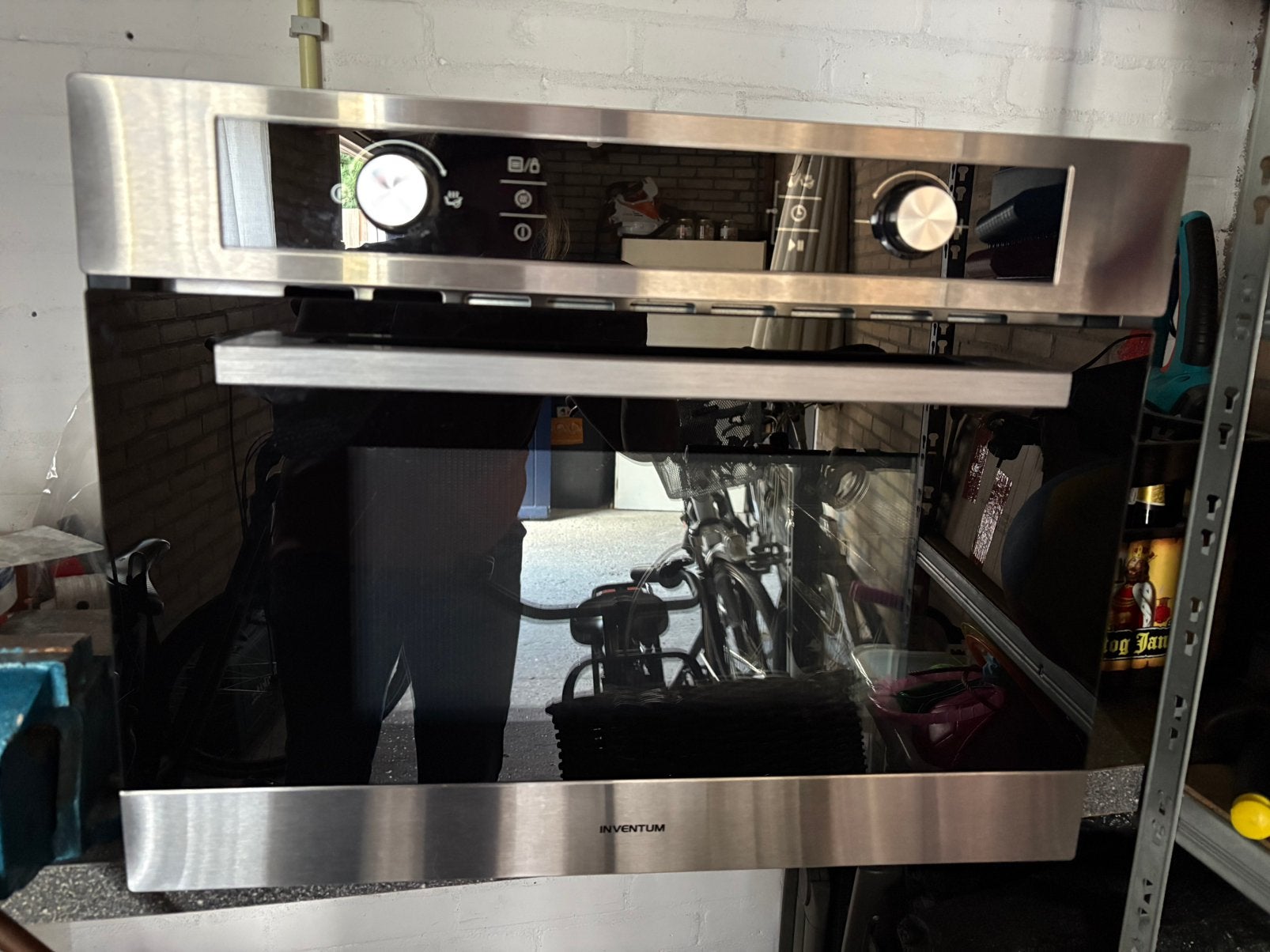 Inbouw combi/ magnetron, Witgoed en Apparatuur, Ovens, Ophalen, Gebruikt, Combi-oven, Inbouw