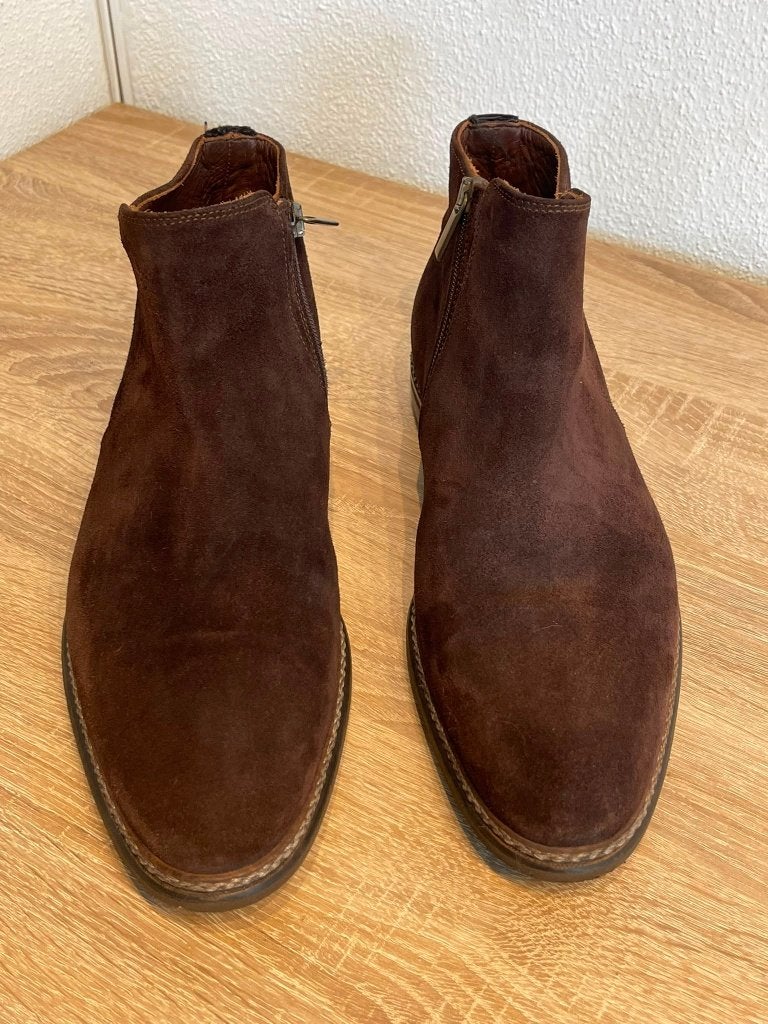 Daniel Kenneth Chelsea Boots | Suède | Maat 42 | Made Italy, Daniel Kenneth, Bruin, Daniel Kenneth, Boots