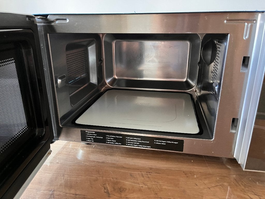 Caso MG20 Ceramic Menu RVS Combi-Magnetron met Grill, Ophalen, Combimagnetron, Grill, Zo goed als nieuw