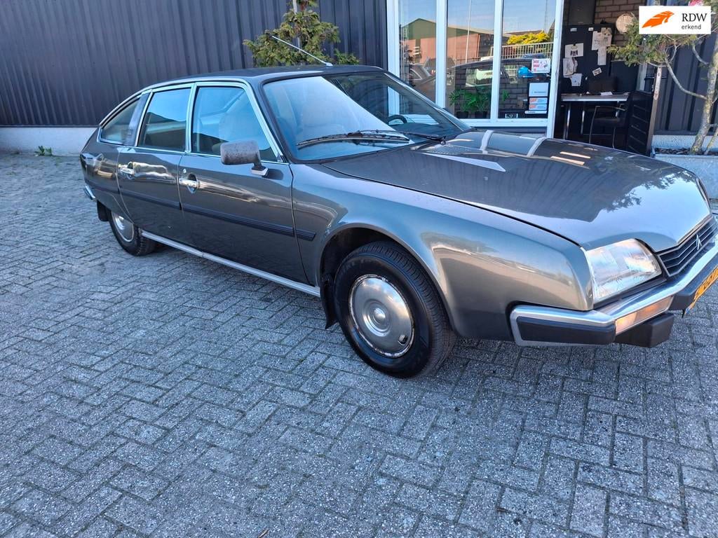 Citroen CX 2.0 RE GELEVERD MET APK, Voorwielaandrijving, Stof, Beige, 4 cilinders