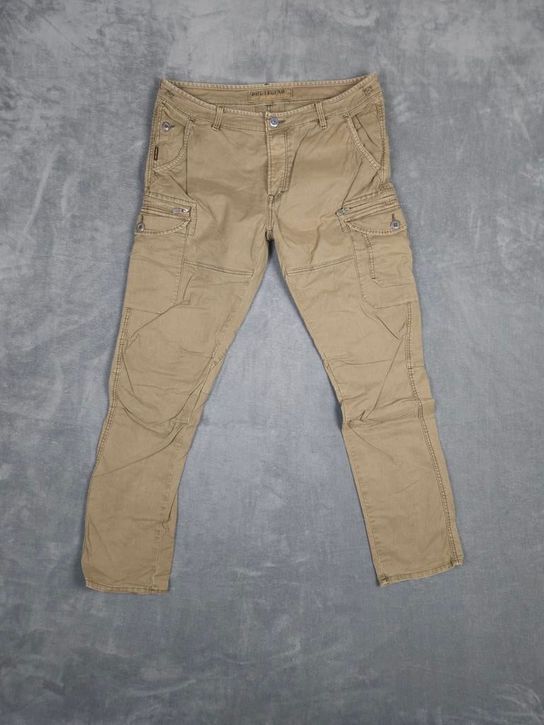 Pme Legend Broek W36 L34 Beige Cargo Pall Mall., Overige kleuren, ., Ophalen of Verzenden, Zo goed als nieuw