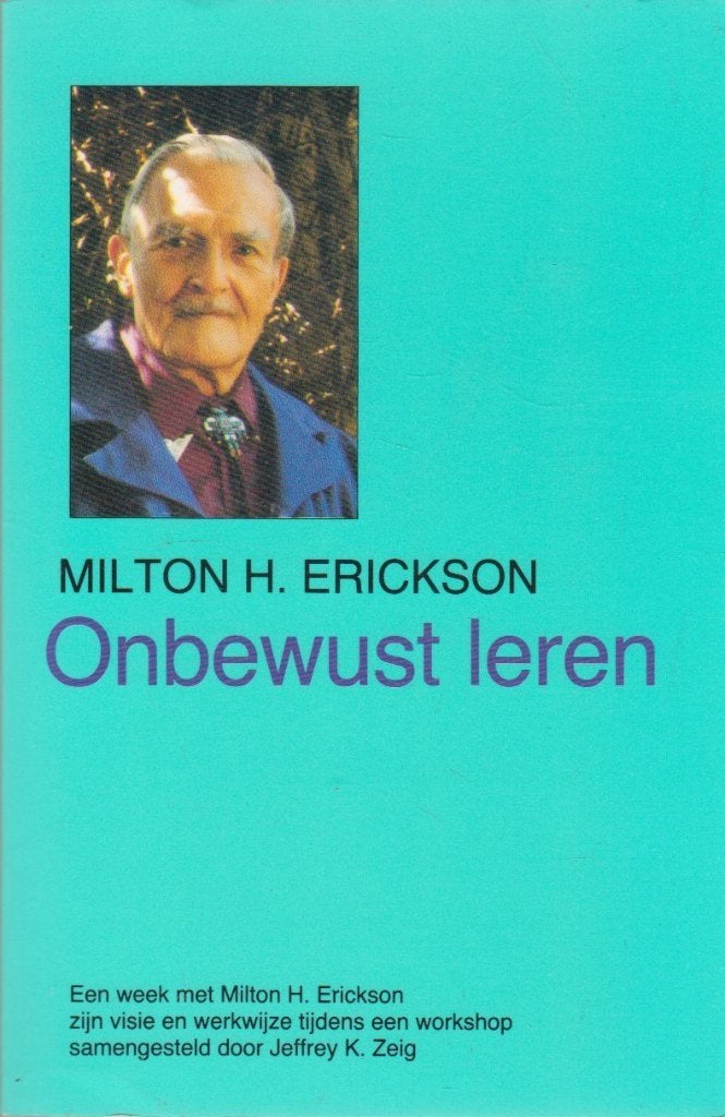 Onbewust leren, Sociale psychologie, Ophalen of Verzenden, Zo goed als nieuw, Milton H. Erickson