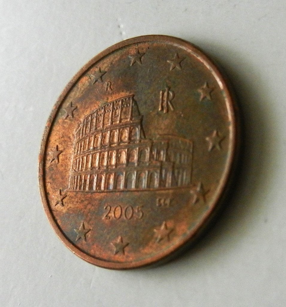 Italië 5 eurocent 2005, Verzenden, Italië, 5 cent, Losse munt