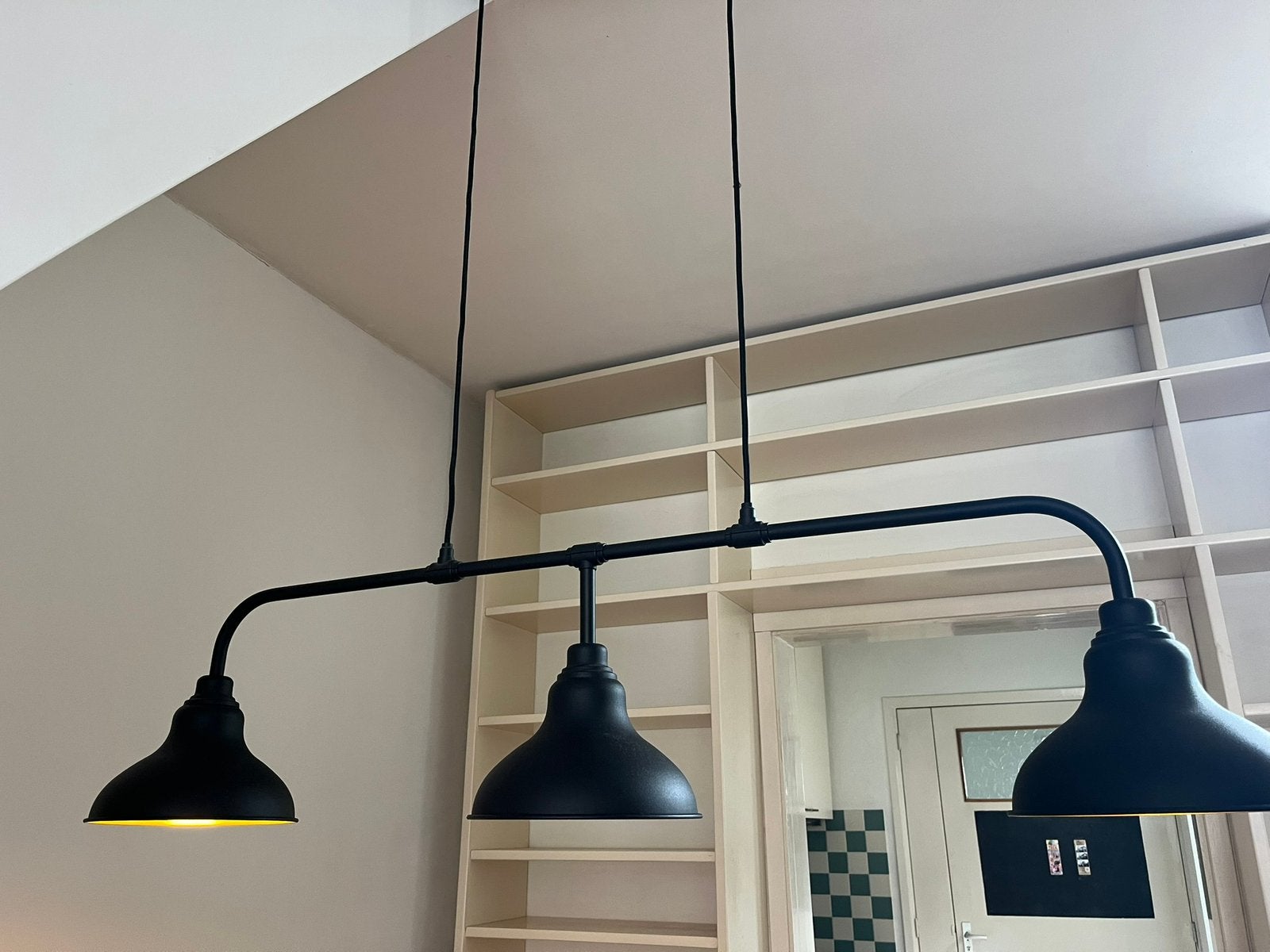 Agunnaryd IKEA lamp zwart, Ophalen, Zo goed als nieuw, Minder dan 50 cm