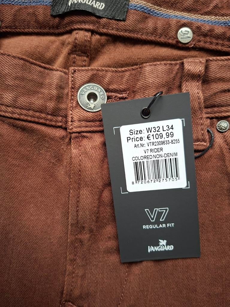 VANGUARD V7 regular fit jeans W32 L34, Overige kleuren, Nieuw, W32 (confectie 46) of kleiner, Ophalen of Verzenden