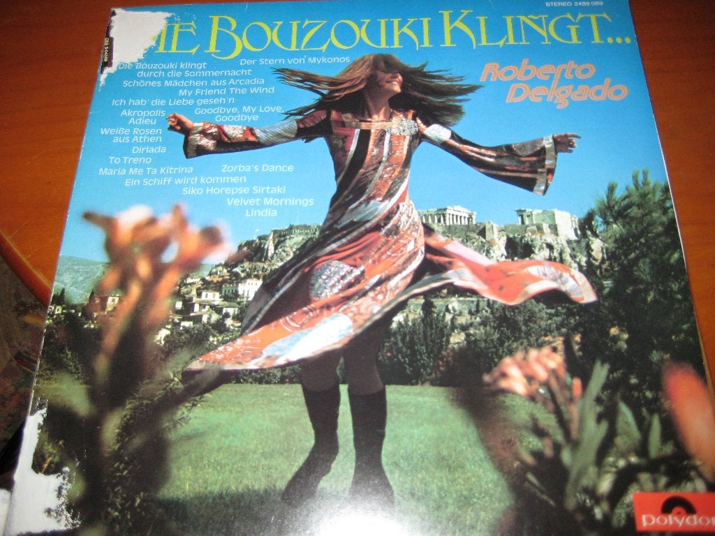 LP, Roberto Delgado: Die Bouzouki klingt, Ophalen of Verzenden, Zo goed als nieuw, LP