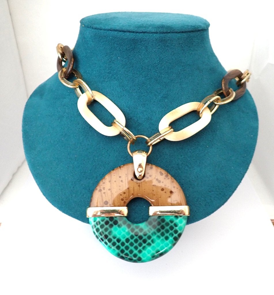 Aparte ketting, Verzenden, Zo goed als nieuw, Overige kleuren, Overige materialen