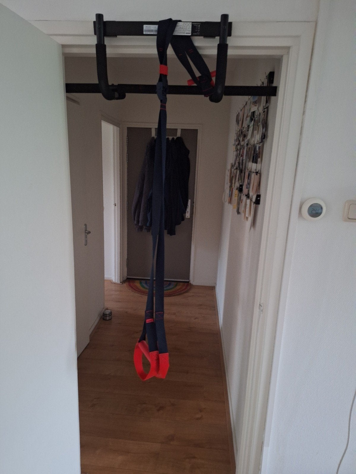 Decathlon Domyos optrekstang (demontabel), Sport en Fitness, Fitnessmaterialen, Ophalen of Verzenden, Oprekstang