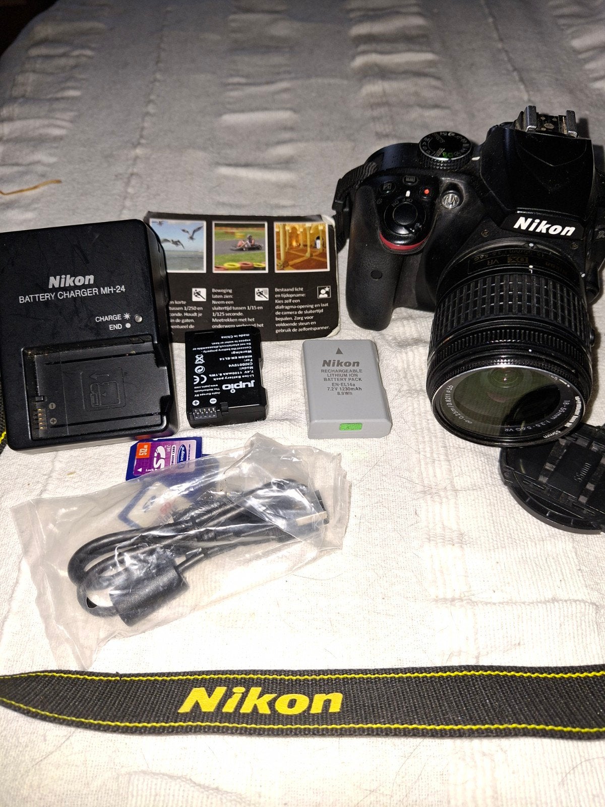 Nikon D3400 spiegelreflexcamera - Ideaal voor beginners!, Ophalen, Spiegelreflex, Zo goed als nieuw, 4 t/m 7 keer