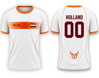 Oranje voetbal fan T-shirts - Nederlands Elftal Team Shirt, Verzamelen, Ophalen of Verzenden, Nieuw, Overige binnenlandse clubs