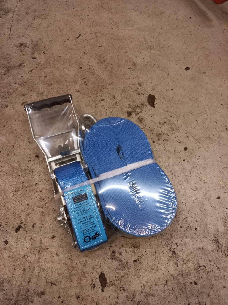 Spanbanden 12 mtr 5000 daN, Ophalen of Verzenden, Nieuw