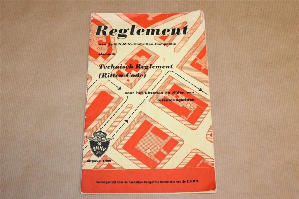 KNMV Clubritten Reglement — Oriënteringsritten [1969], Ophalen of Verzenden, Gelezen