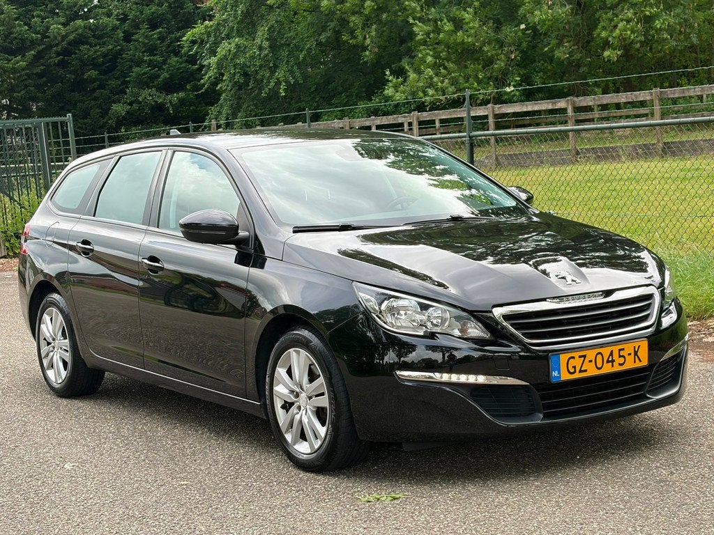 Peugeot 308 SW 1.6 BlueHDI Blue Lease Pack /Navi/, Auto's, Peugeot, Voorwielaandrijving, Gebruikt, 4 cilinders, Zwart