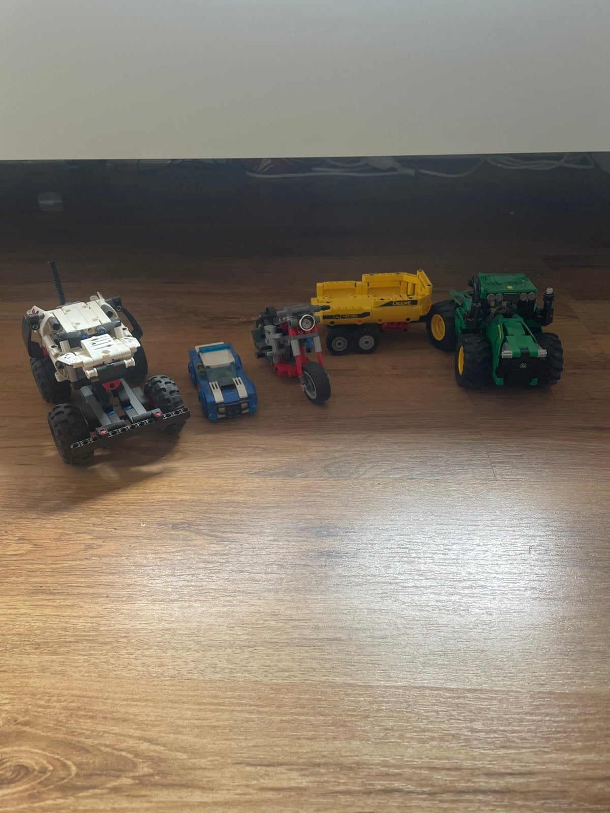 LEGO autootje, en motor, Ophalen of Verzenden, Zo goed als nieuw