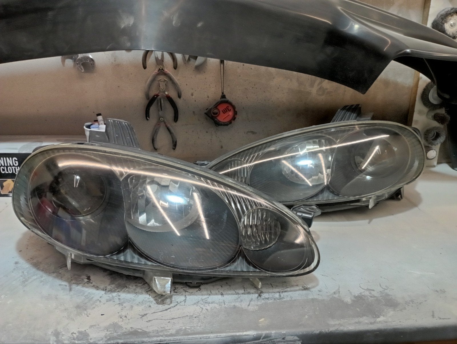 Mazda MX-5 NBFL Front Headlights Dark, Ophalen, Gebruikt, Mazda