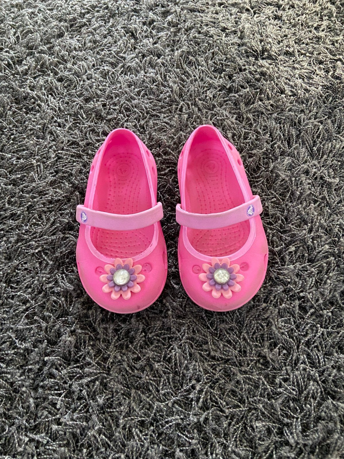 Crocs roze maat C6, Ophalen, Gebruikt, Meisje, Schoentjes