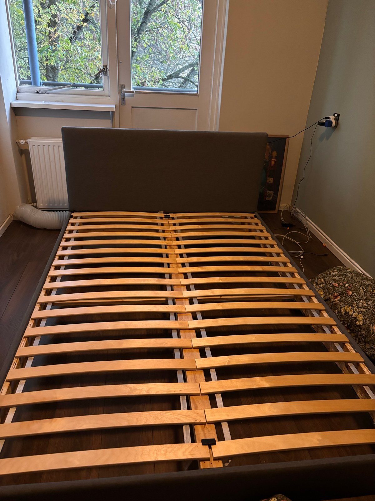 IKEA Twijfelaar Bed 140x200 met Lattenbodem, Huis en Inrichting, Ophalen, Gebruikt, 140 cm, Twijfelaar