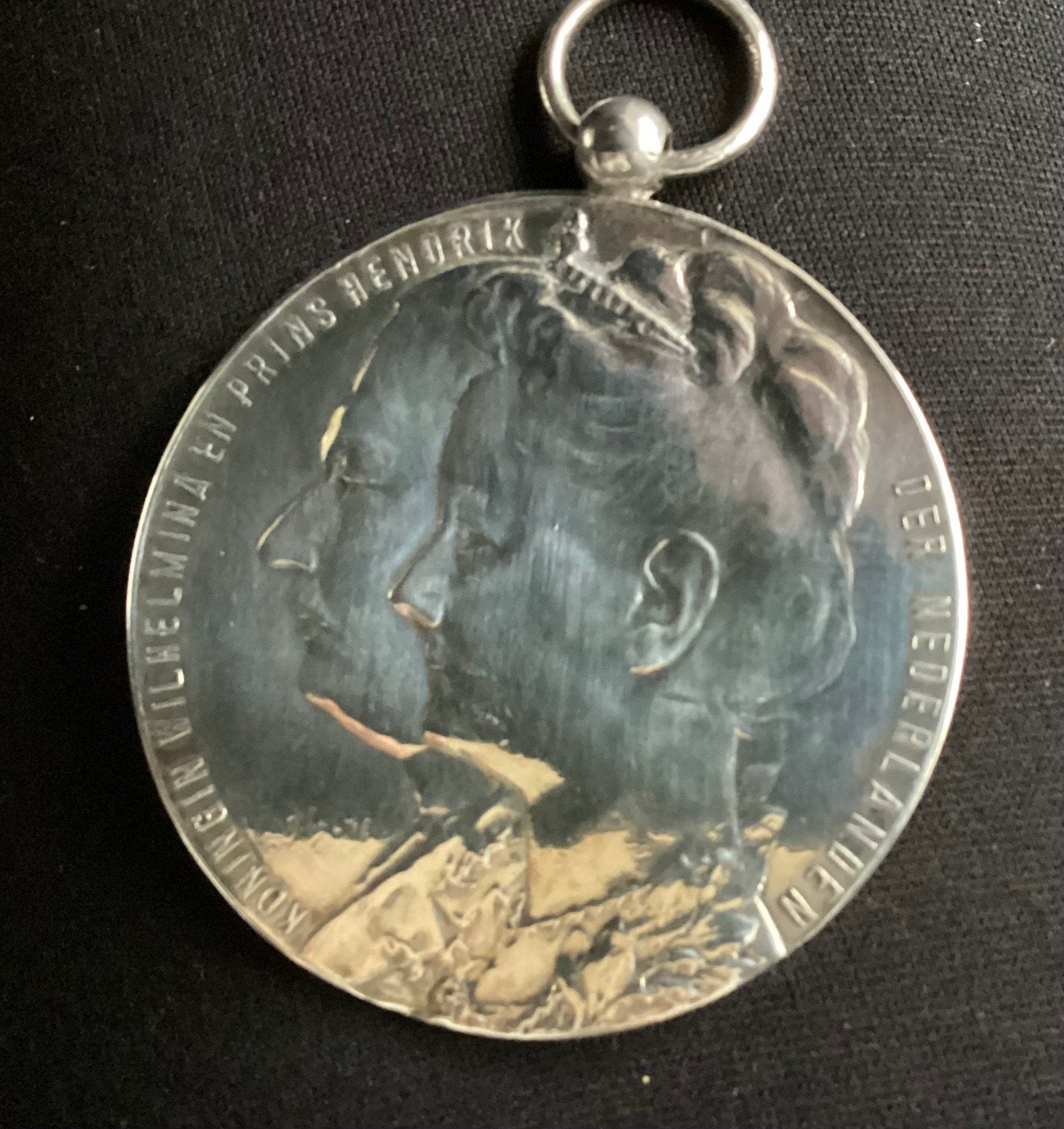 Penning, medaille, Tilburg, Postzegels en Munten, Ophalen of Verzenden, Zilver