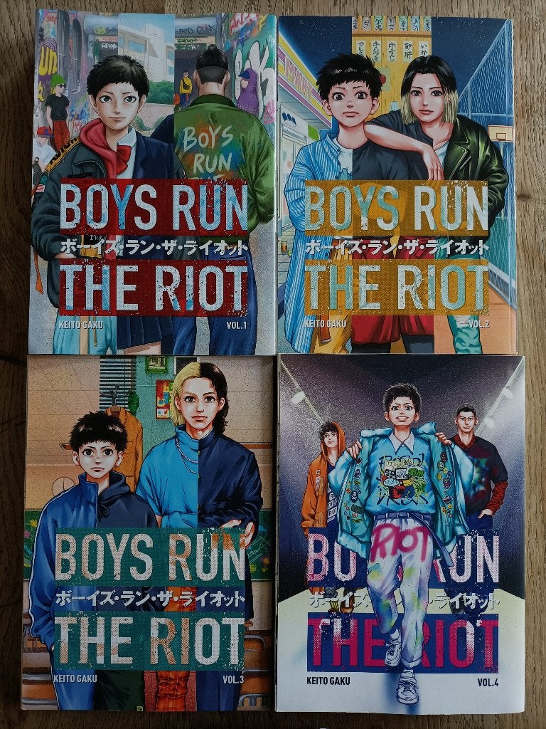 Boys Run the Riot Manga, Boeken, Gelezen, Keito Gaku, Complete serie of reeks, Ophalen of Verzenden