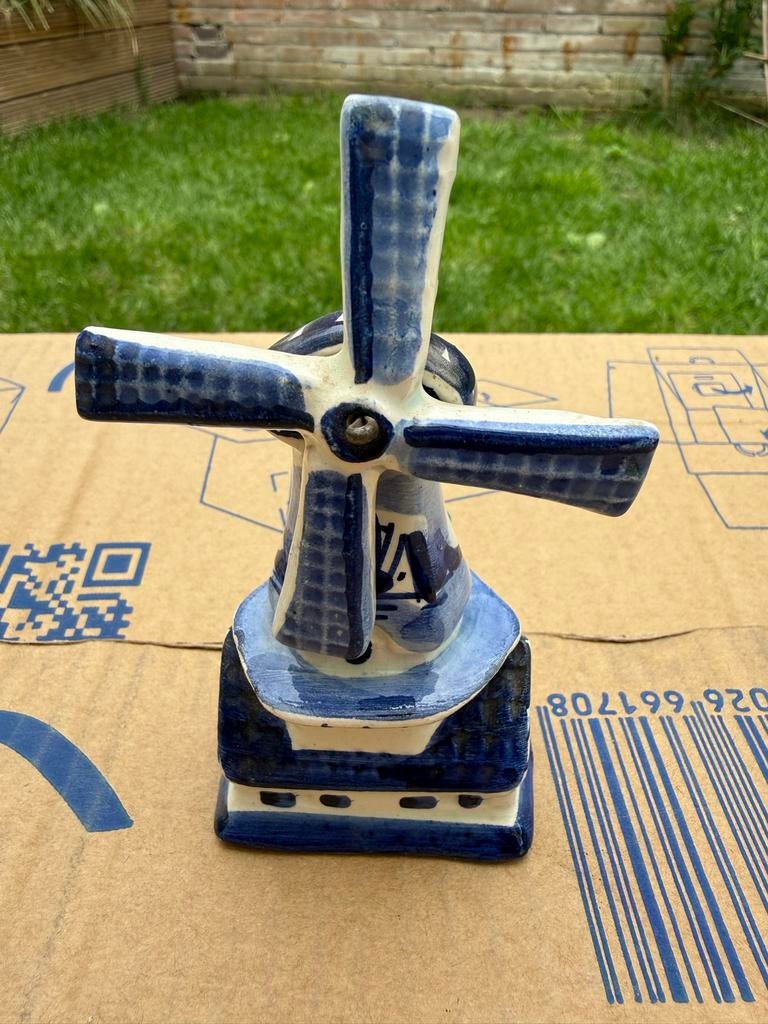 Miniatuur Delfts blauwe molen, Ophalen of Verzenden