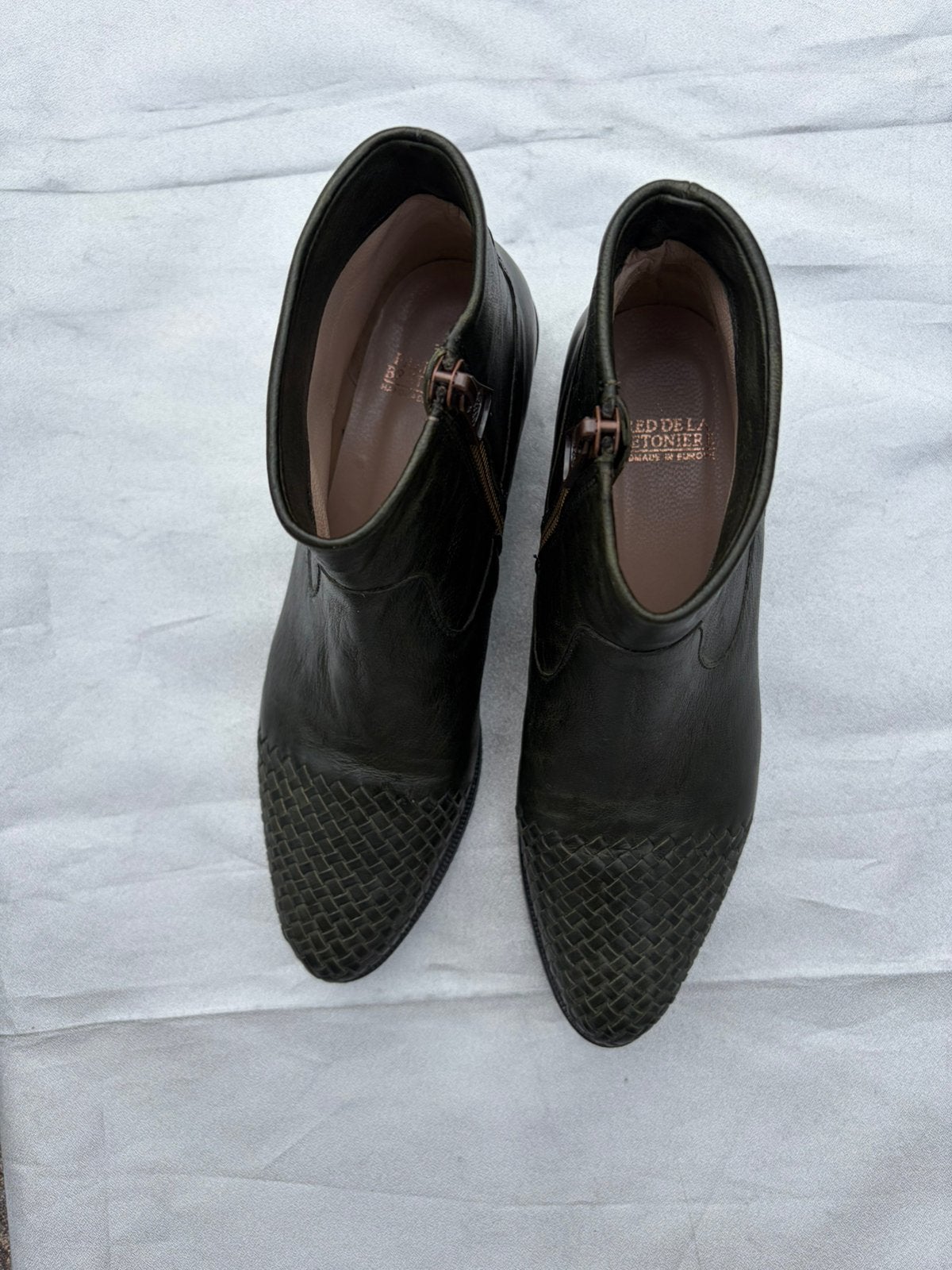 Fred de ka Bretoniere, dameslaarsje, cowboy laarsje., Kleding | Dames, Schoenen, Ophalen of Verzenden, Zo goed als nieuw, Groen