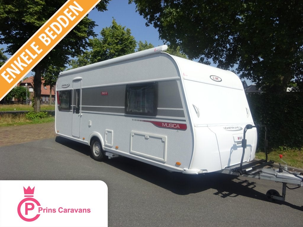 LMC Musica 560 Enkele Bedden+Mover+Luifel, Caravans en Kamperen, Rondzit, Bedrijf, 5 tot 6 meter, LMC en Münsterland