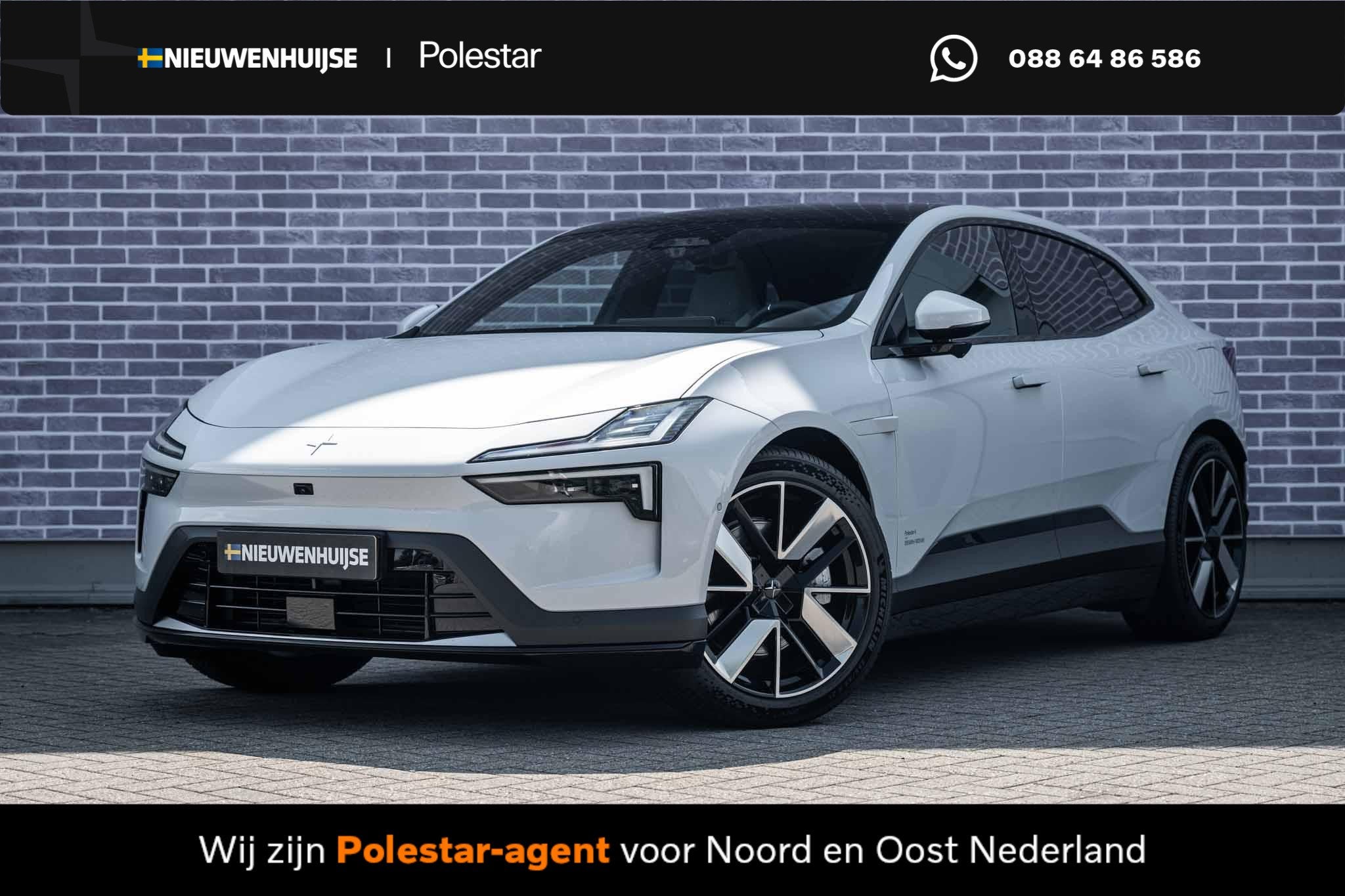 Polestar 4 Long Range Dual motor Prime 100 kWh, Auto's, Automaat, 2000 kg, Origineel Nederlands, Vierwielaandrijving