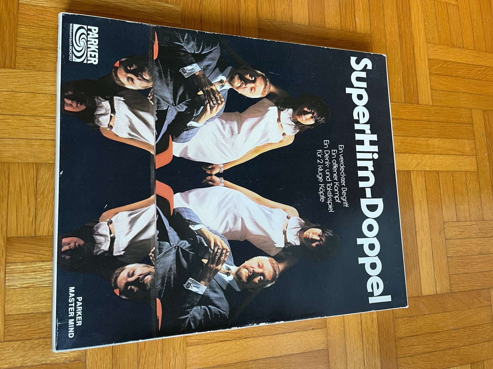 Mastermind SuperHirn-Doppel - Compleet bordspel, Hobby en Vrije tijd, Een of twee spelers, Ophalen of Verzenden, Gebruikt