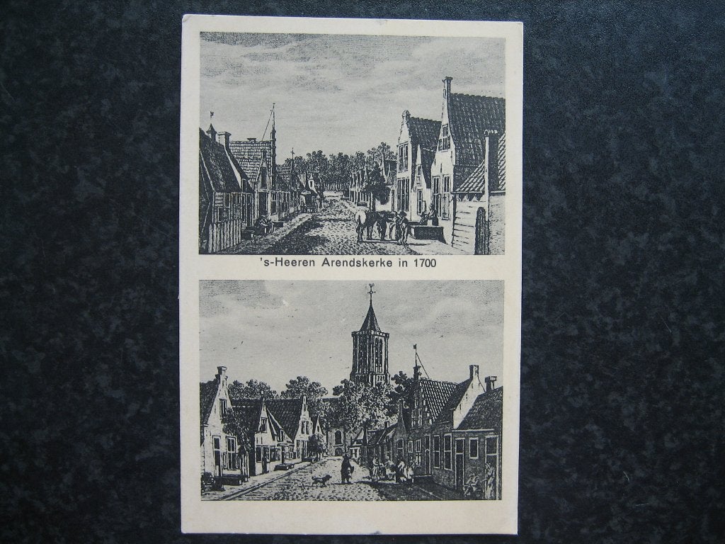 's - HEER ARENDSKERKE  in 1700, Verzamelen, Ophalen of Verzenden, 1940 tot 1960, Zeeland
