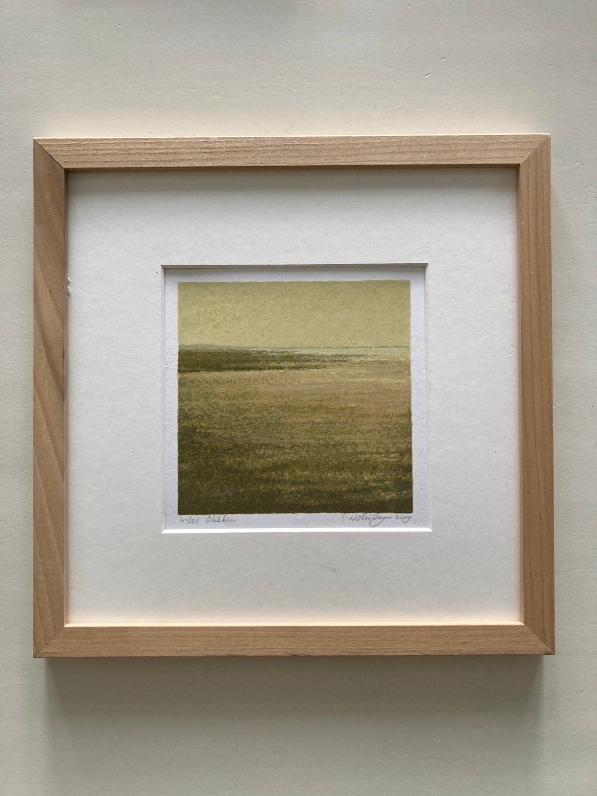 Hans Dolieslager - Slikken (2009) - Zeefdruk, Antiek en Kunst, Kunst | Litho's en Zeefdrukken, Zeefdruk, Gelimiteerde oplage, Ophalen of Verzenden