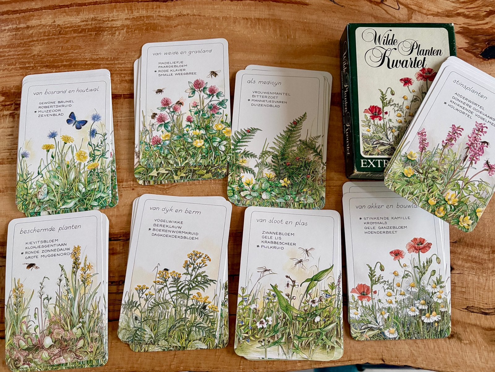 Wilde Planten Kwartet - Nieuwstaat, doosje iets beschadigd, Ophalen of Verzenden, Zo goed als nieuw, Kwartet(ten)
