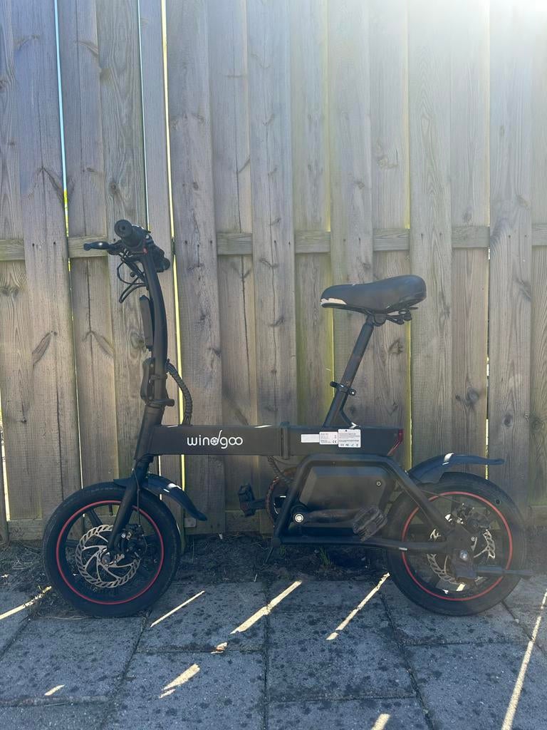 Opvouwbare E-Bike - Compact en Handig, Minder dan 30 km per accu, Gebruikt, Minder dan 47 cm, Ophalen