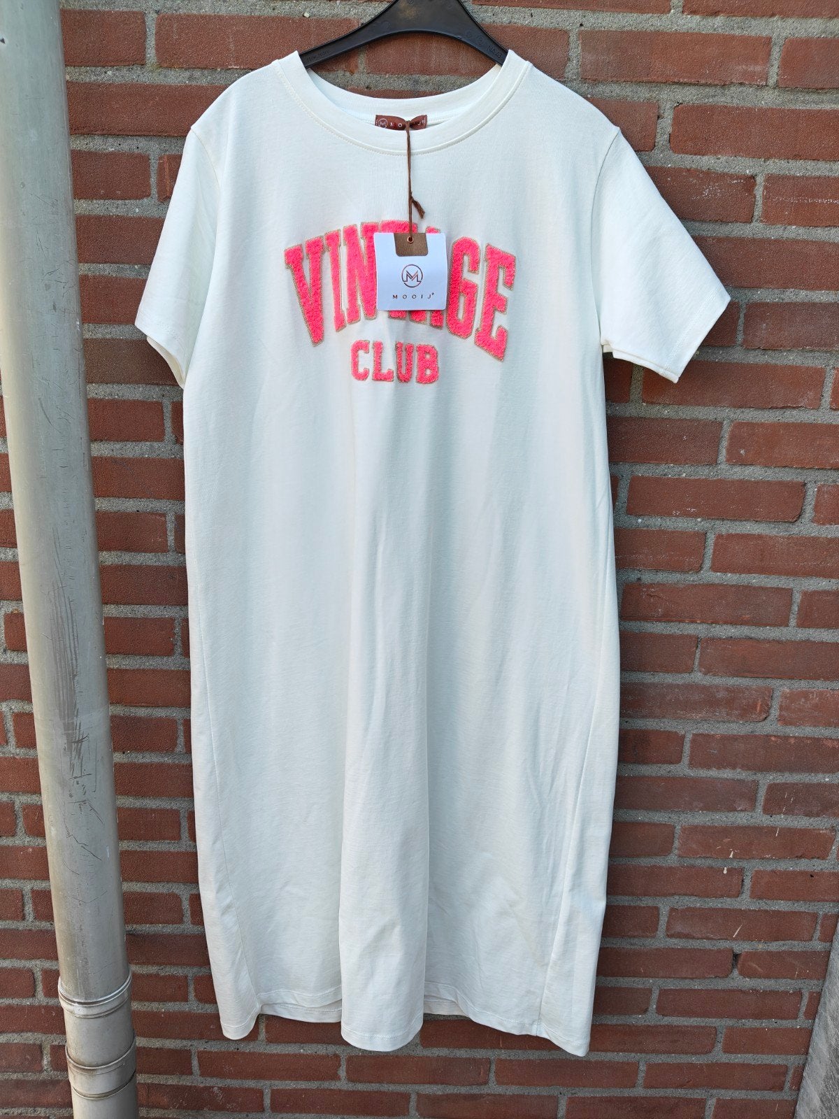 Mooij Vintage Club jurk - Nieuw met kaartje, Kleding | Dames, Maat 38/40 (M), Mooij, Wit, Nieuw