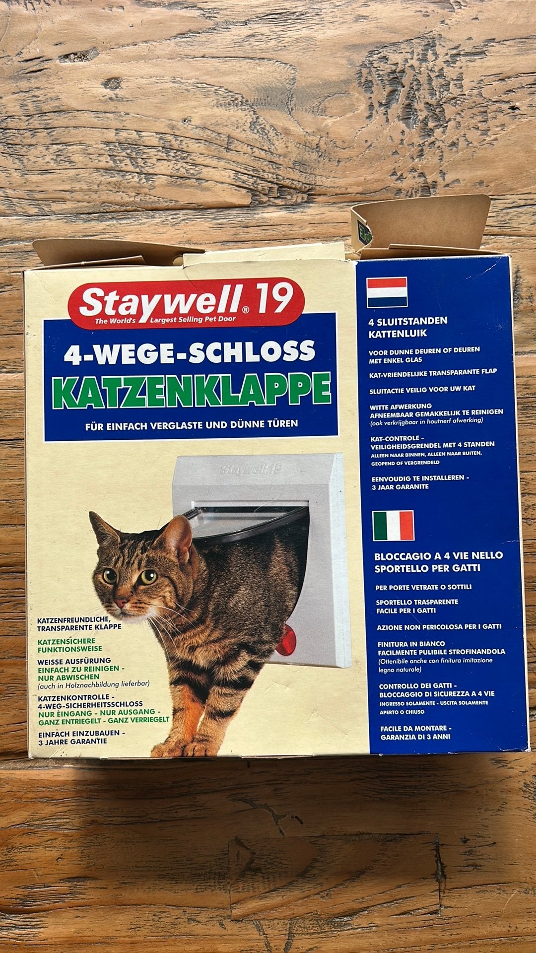 Kattenluik Staywell 19, Dieren en Toebehoren, Ophalen of Verzenden, Nieuw