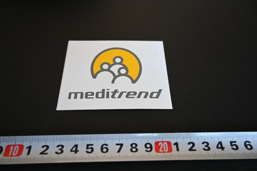 sticker logo MEDITREND, Ophalen, Zo goed als nieuw