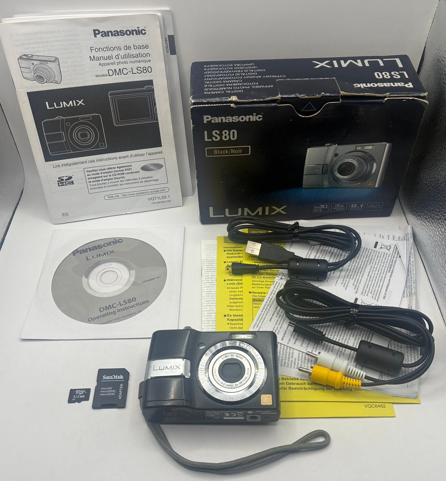 Panasonic Lumix LS80 - compact camera, Ophalen of Verzenden, Zo goed als nieuw, Overige Merken, 8 keer of meer