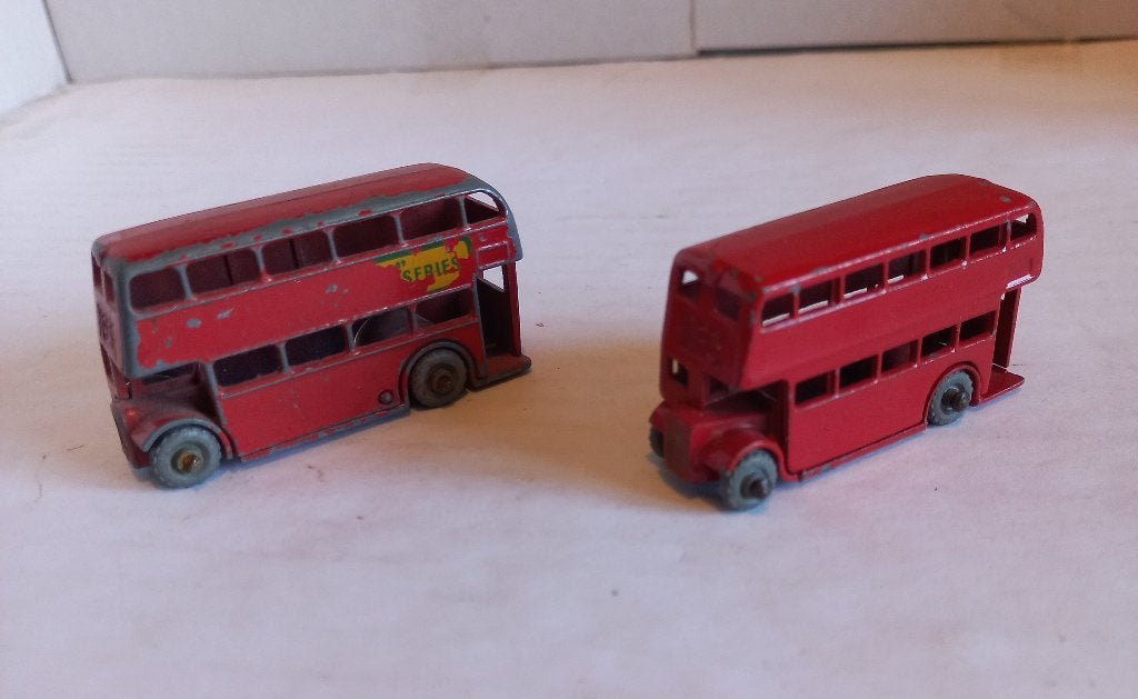 Lesney NR; 5.    Oude London bus.  2 maten.  Kijk foto's., Ophalen of Verzenden, Gebruikt, Bus of Vrachtwagen
