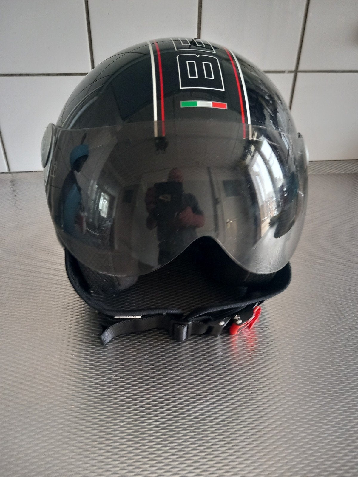 Te koop scooter helm Beon Design, Ophalen, Zo goed als nieuw, Medium
