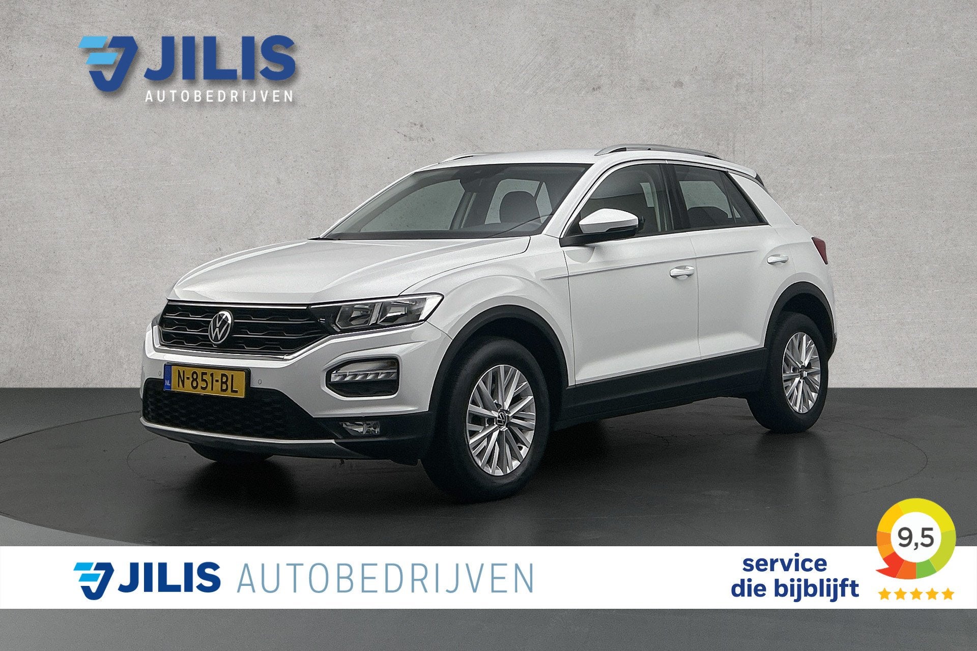 Volkswagen T-Roc 1.0 TSI Style | Adaptieve cruise control |, Voorwielaandrijving, 12 maanden, Stof, Gebruikt