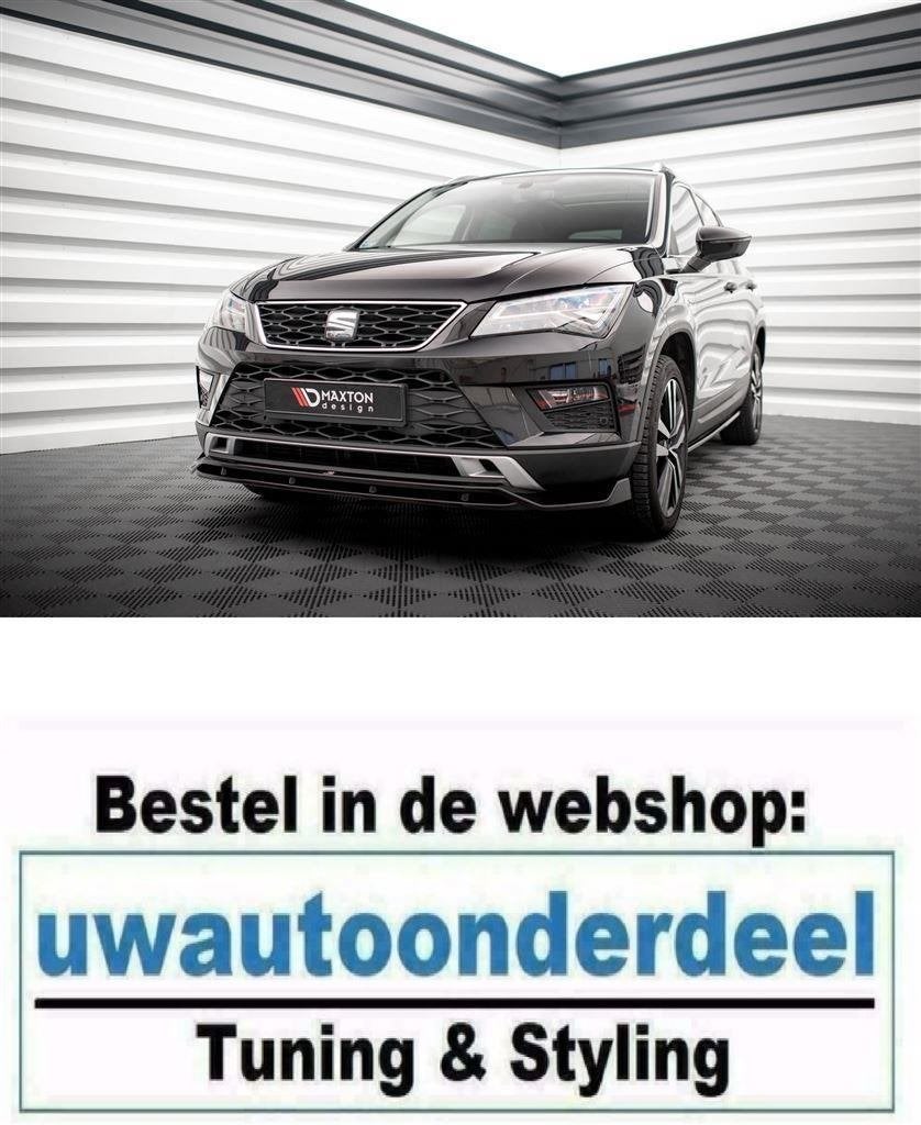 Maxton Design Spoiler Splitter Lip Voor Seat Ateca, Verzenden, Automotive Parts, A.parts@hotmail.nl, Trasmolenlaan 12 3447 GZ Woerden