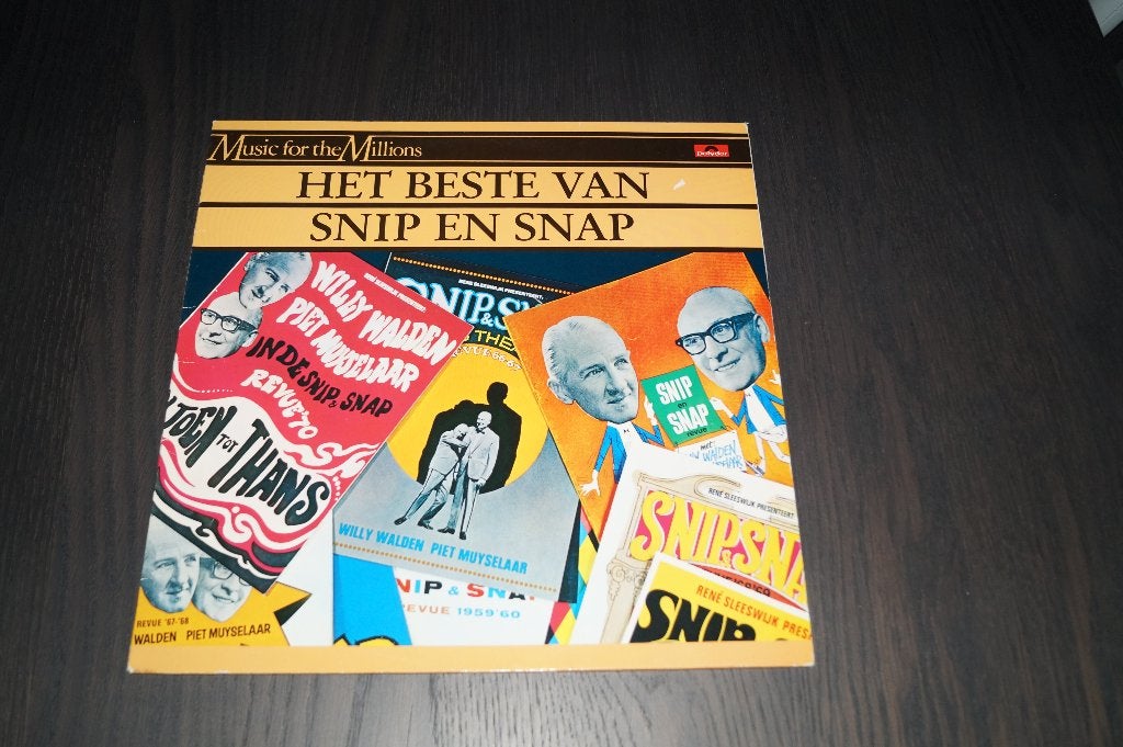 LP Het beste van Snip en Snap - Willy Walden, Piet Muyselaar, Ophalen, LP, Pop, Zo goed als nieuw