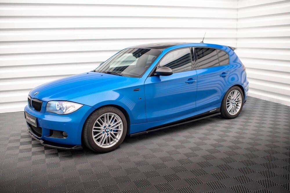 Voorlip sideskirt diffuser - BMW 1-Serie E87 M-Pack 07-11, Ophalen of Verzenden