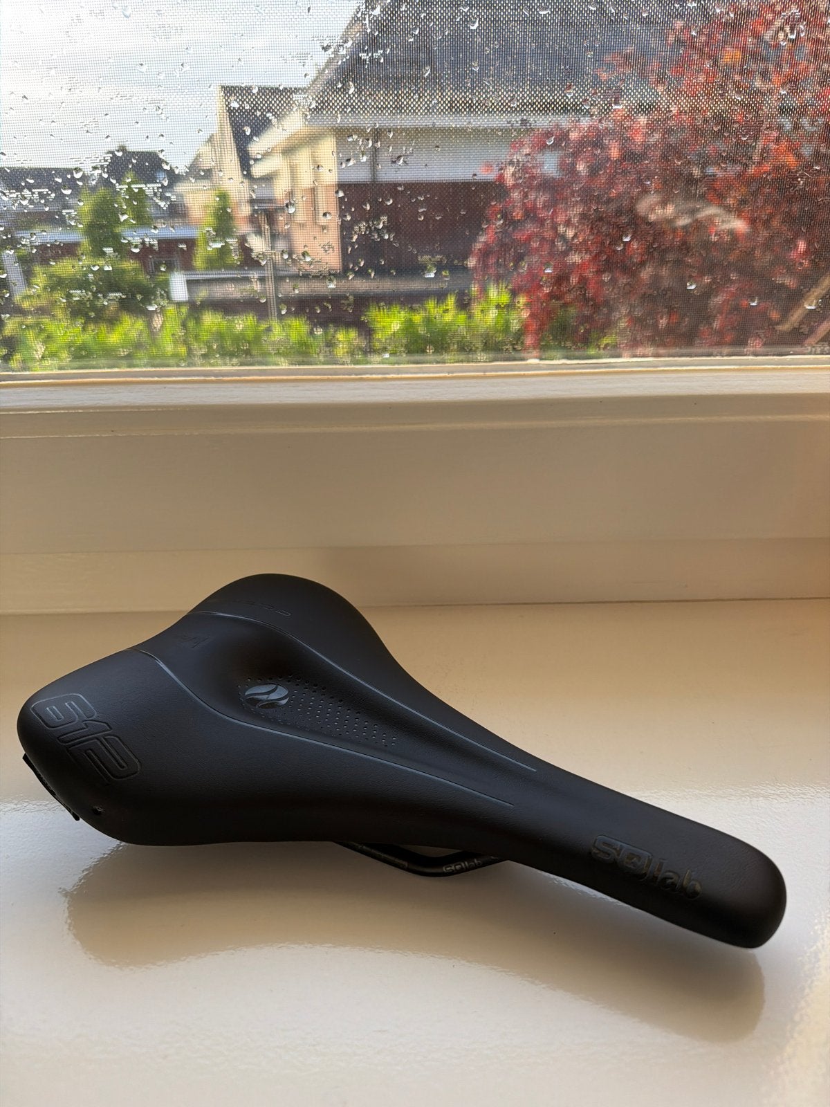 SQlab 612 Ergowave Active 2.1 S-Tube Zadel 16cm Zwart, Fietsen en Brommers, Fietsonderdelen, Kunststof, Ophalen of Verzenden, Zo goed als nieuw