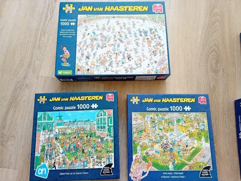 Puzzels, Ophalen, 500 t/m 1500 stukjes, Zo goed als nieuw, Legpuzzel