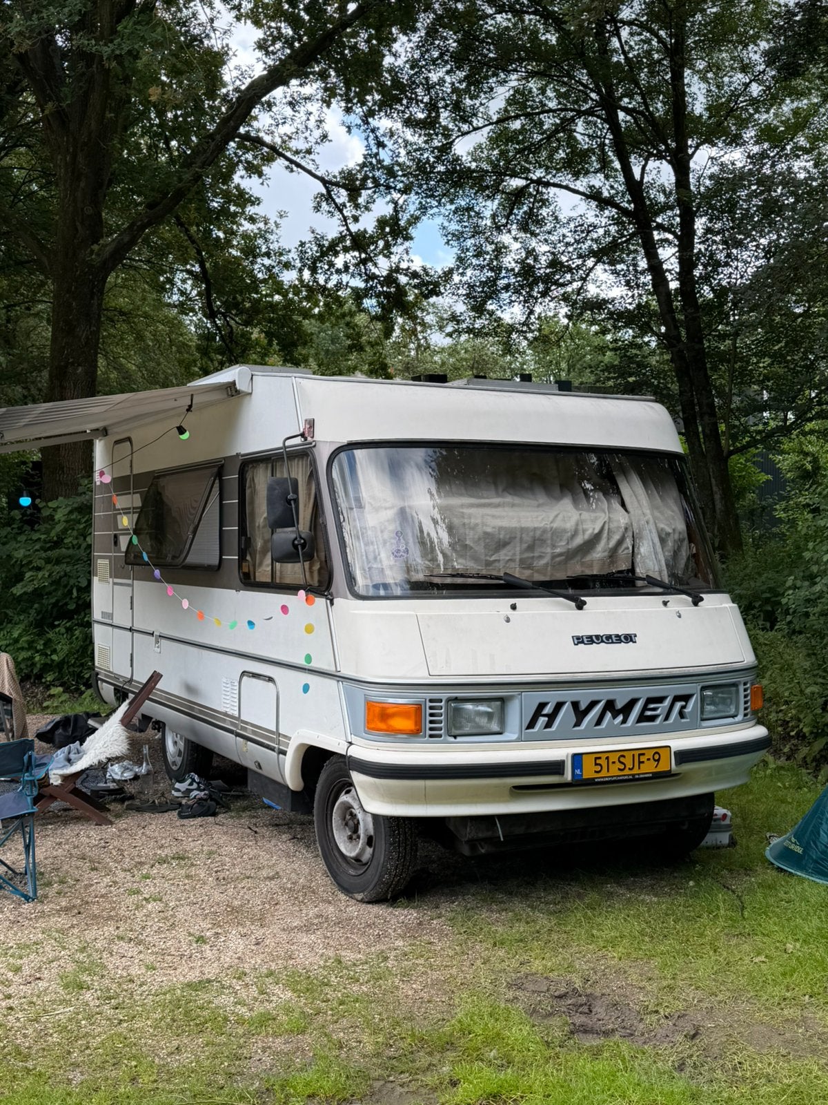 Hymer Peugeot camper B544 met lage km stand, Caravans en Kamperen, Campers, Particulier, Integraal, Hymer