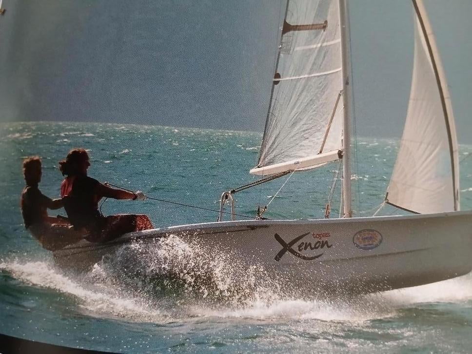 Topper Topaz Xenon open zeilboot, Watersport en Boten, Open zeilboten, Ophalen of Verzenden, Gebruikt